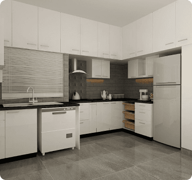 Modern Modular Kitchen by Sannedhan Homes in Bengaluru